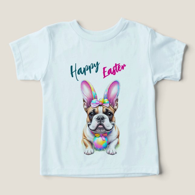 French Bulldog Bunny Páscoa Bulldogge (Design frontal)