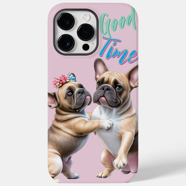 French Bulldog  verliebt Valentinstag  (Verso)