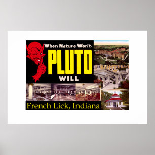 French Lick, Poster vintage de Indiana