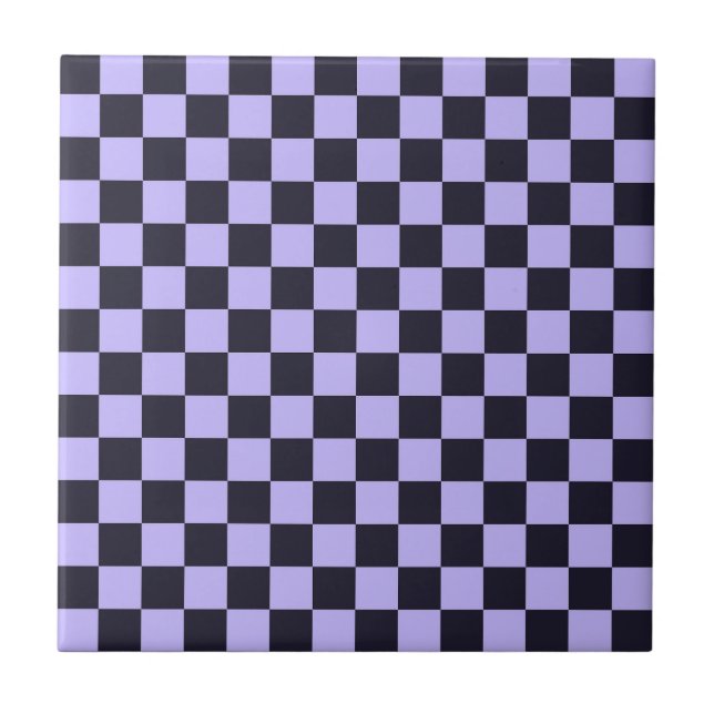 French lilac checkerboard pattern (Frente)