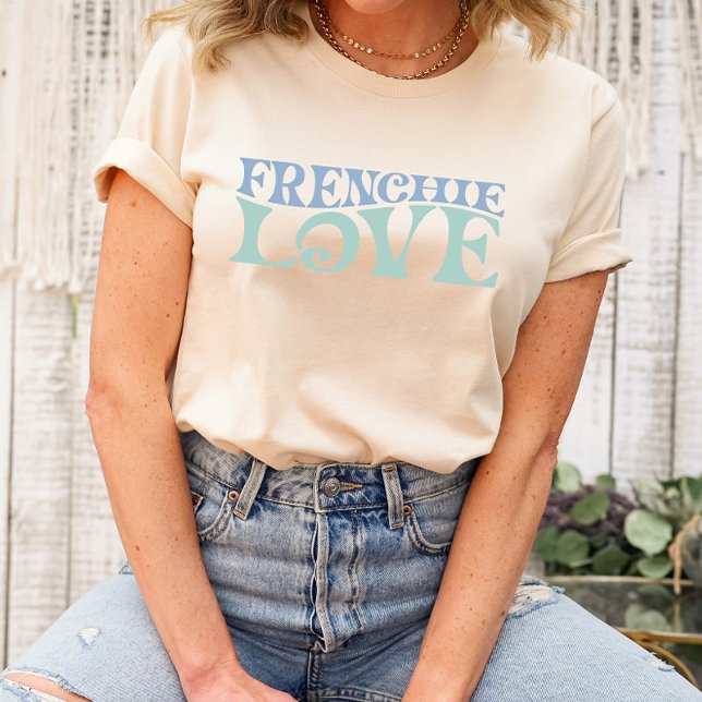Frenchie ama camisa do touro francês touro (Showcase your Frenchie love with our "Frenchie Love French Bulldog Lover" Shirt – an adorable and he)