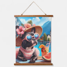 Frenchie em Hallstatt