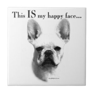 Frenchie Happy Face