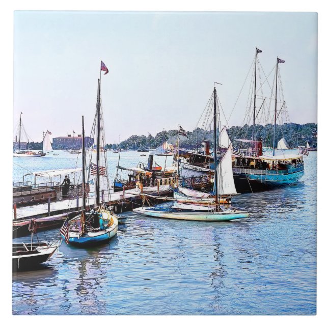 Frente à Água Put-In-Bay OH c1904 (Frente)