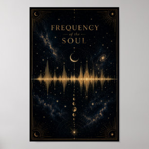 Frequência da Alma Poster   Onda Sonora Celestial