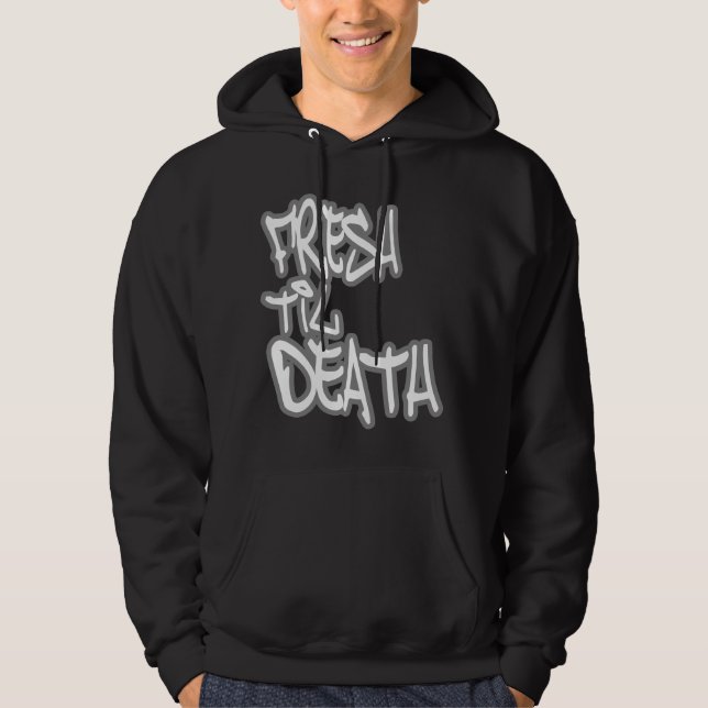 Fresco até a camisa de HIP HOP t da morte (Frente)
