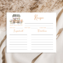 Fresco Da Placa De Receita Do Chá de panela De Mer