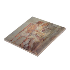 Fresco de uma lição de música, Pompeia