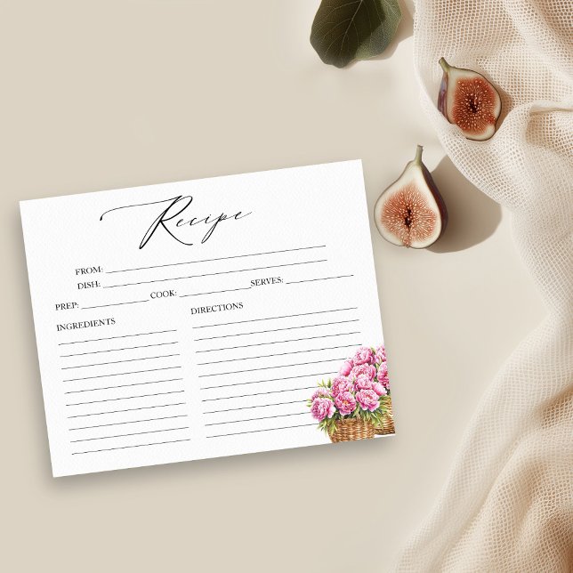 Fresco Do Mercado Cartões De Receita De Chá de pan (Criador carregado)