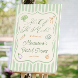 Fresco do mercado Chá de panela bem-vindo