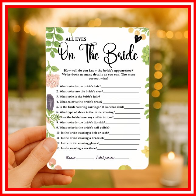 Fresco do mercado Todos os olhos no jogo da noiva (Criador carregado)