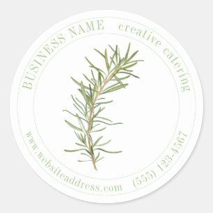 FRESCO ROSEMARY Biz ID Grandes Adesivos redondos