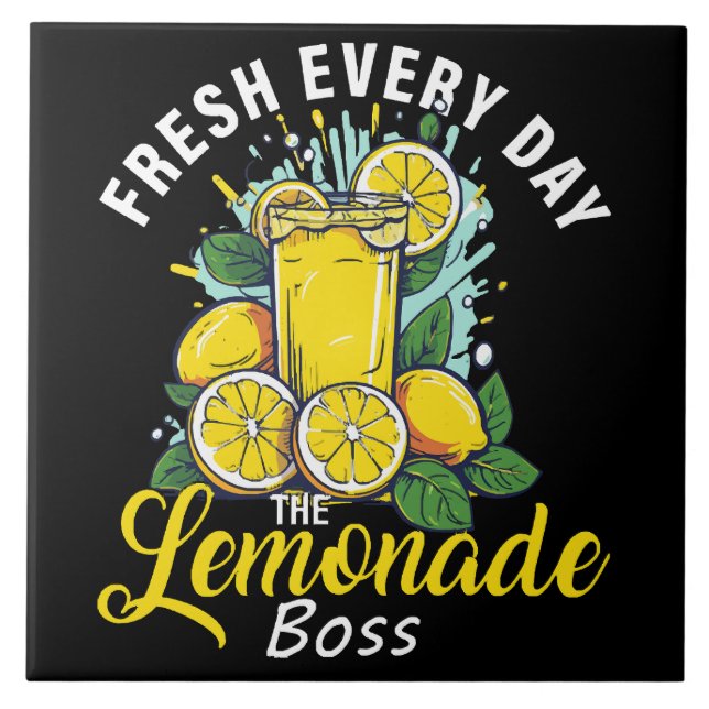 Fresco Todos os Dias O Chefe da Limonada (Frente)