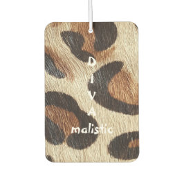 Fresensor de ar de impressão do leopardo DIVAmalís