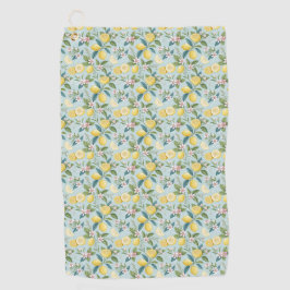 Fresh Lemon Floral Botanical Pattern 