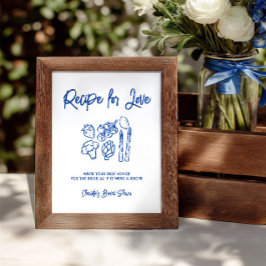 Fresh Off The Market Bridal Shower Advice Sign