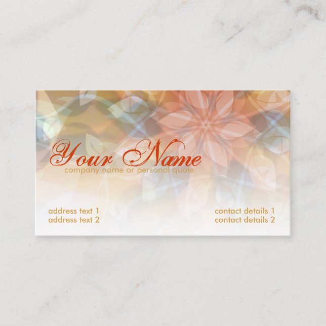 Freshalma Cartão de visita (Frente)