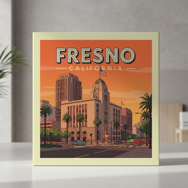 Fresno Califórnia Antiga (Criador carregado)