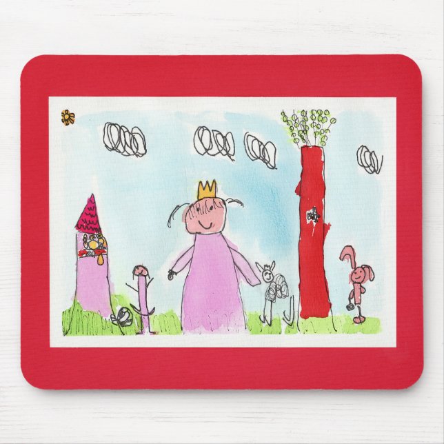 Freya que tira Mousepad (Frente)