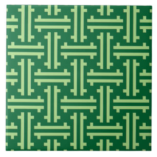 Fricção chinesa do art deco, verde de jade