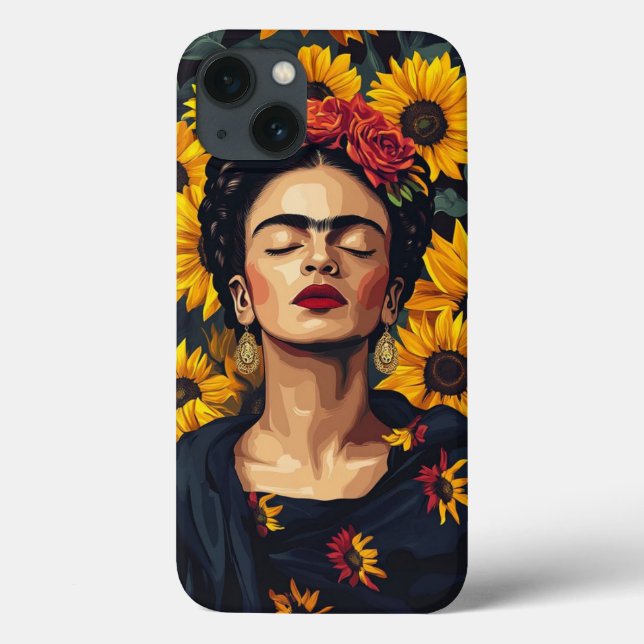 "Frida Kahlo - Capa de telefone personalizável ins (Verso)