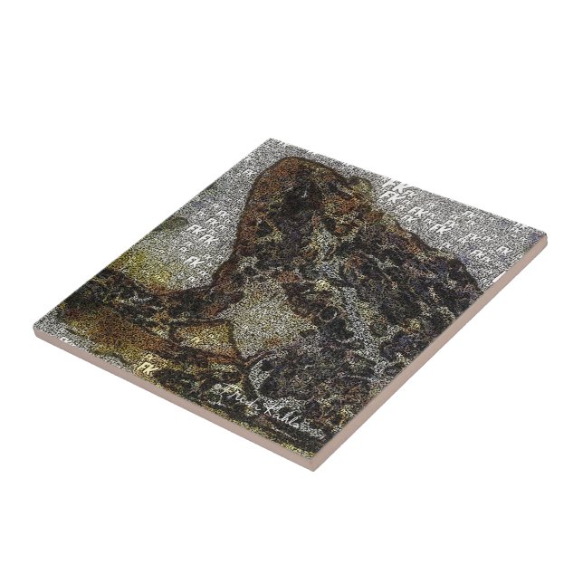 Frida Kahlo FK-Style pintura de Sapo (Lateral)