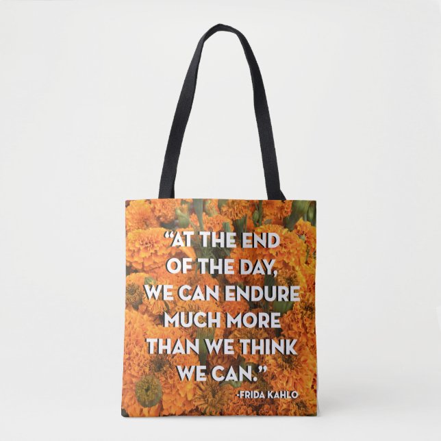 Frida Quote Tote Bag (Frente)