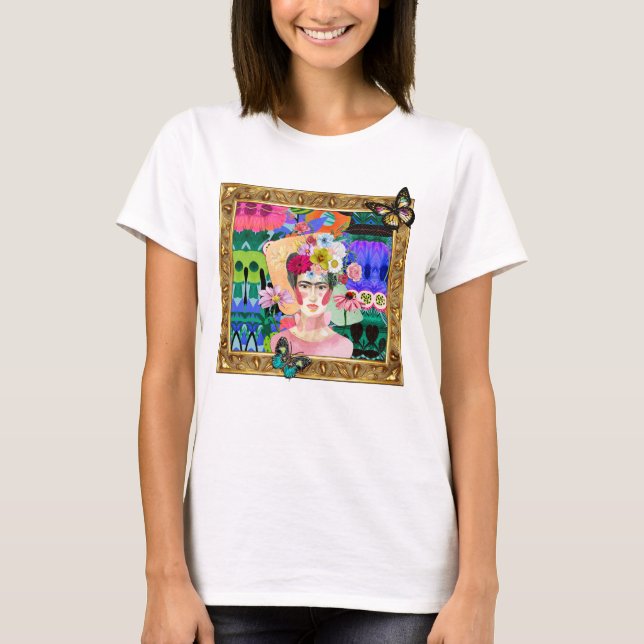 FRIDA recebe camisetas de arte originais (Frente)