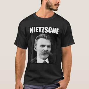 Friedrich Nietzsche Philosopher - Camisa de Retrat