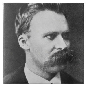 Friedrich Wilhelm Nietzsche (1844-1900) 1873 (b/w