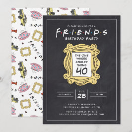 FRIENDS™ | Convite de Aniversário de 40 anos com Q