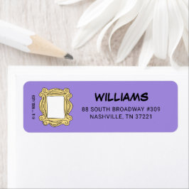 FRIENDS™ | Quadro com Visor de Formatura Etiqueta