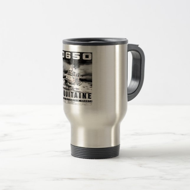 Frigate Aquitaine Caneca de viagem (Frente Esquerda)