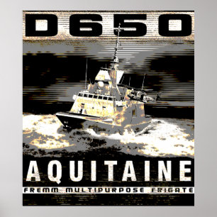 Frigate Aquitaine Poster Poster
