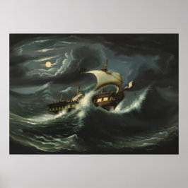 Frigate - Thomas Chambers Fine Art Poster