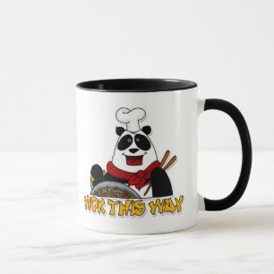frigideira chinesa esta caneca da maneira