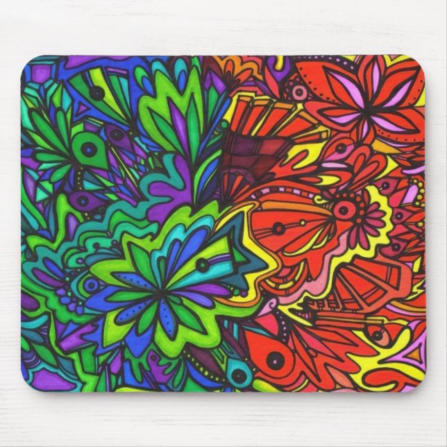 Frio em Mousepad quente (Frente)