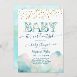 Frio Fora do Sexo Convite Neutro ao Chá de fraldas