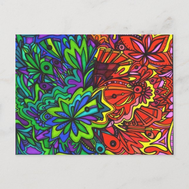 Frio no Cartão Postal Quente (Frente)