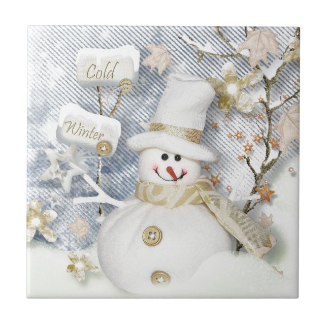 Frio Winter Snowman (Frente)