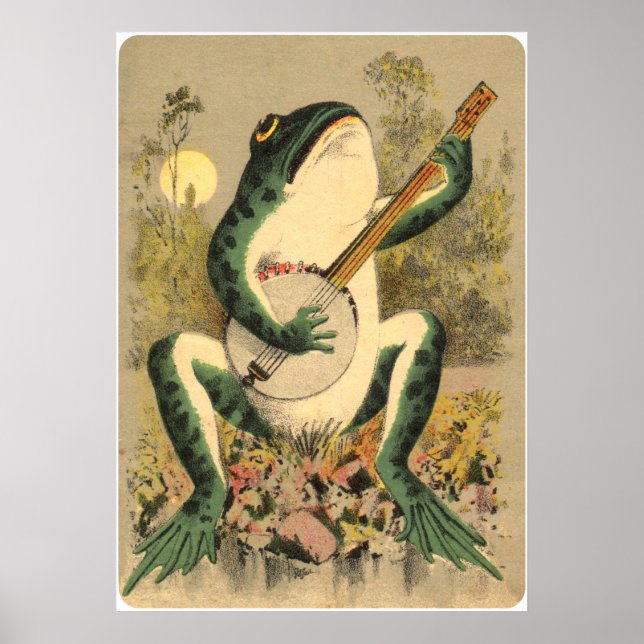 Frog Serenade Poster (Frente)