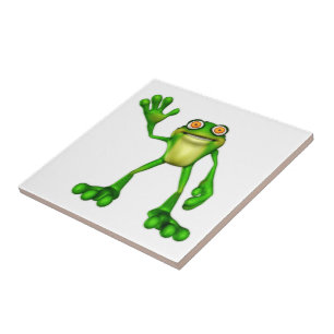 Froggie, o Sapo de acenar o desenho animado