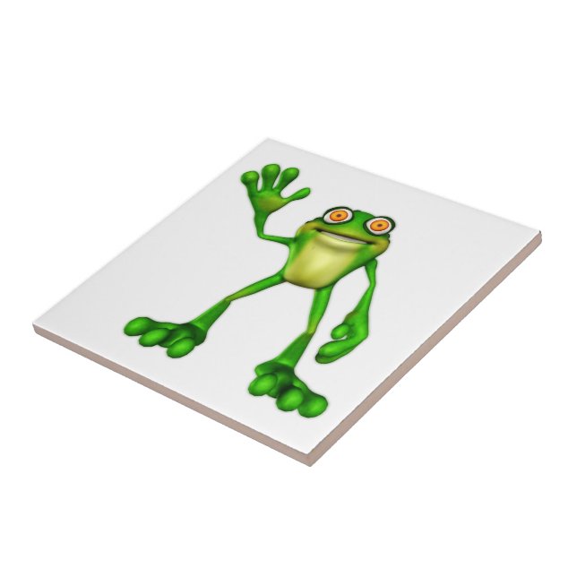 Froggie, o Sapo de Ondas de Cartoon (Lateral)