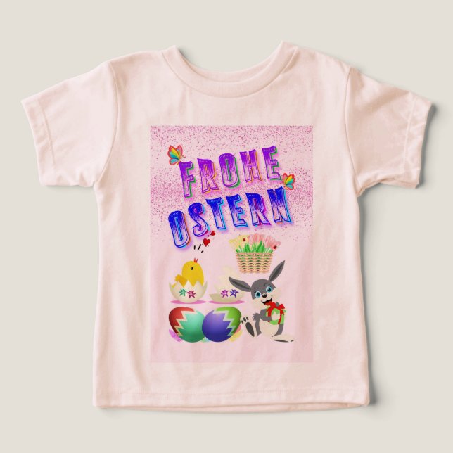 Frohe Ostern (Design frontal)