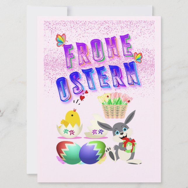 Frohe Ostern (Frente)