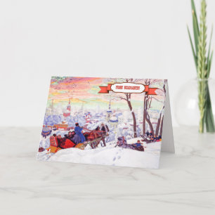 Frohe Weihnachten. Cartões de Natal em alemão