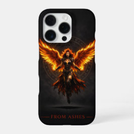 From Ashes Fire Angel iPhone 16 Pro Case