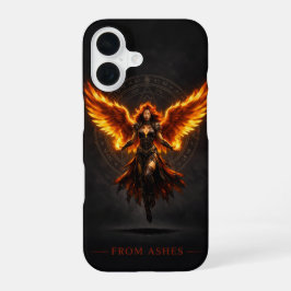 From Ashes Phoenix Angel iPhone 16 Case