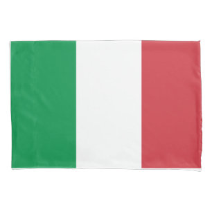 Fronha de almofada da bandeira de Italia para