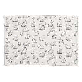 Fronha de almofada desenhado mão do teste padrão |